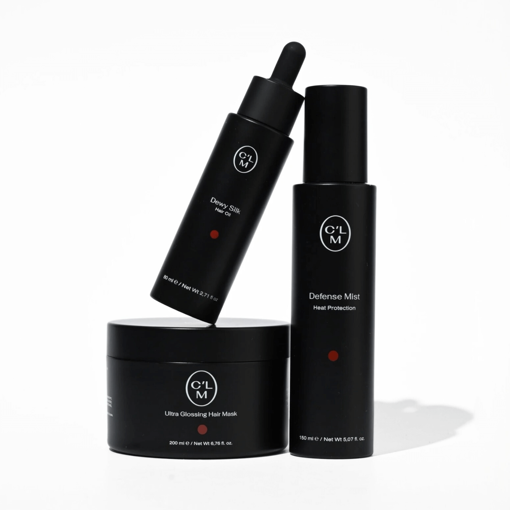 Zestaw do ochrony włosów przed ciepłem i nadania im połysku