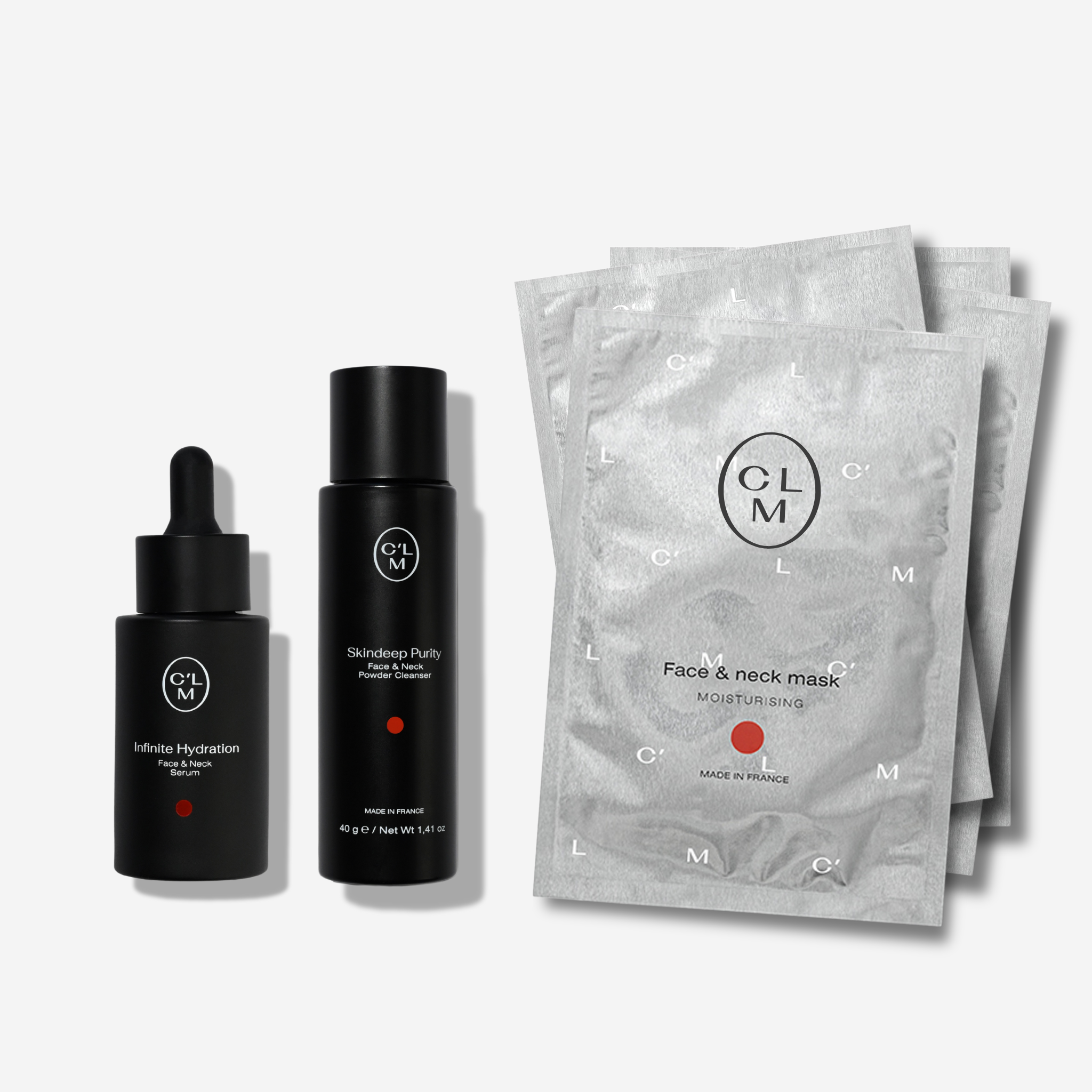 Švelniai valantis ir intensyviai drėkinantis rinkinys veidui ir kaklui