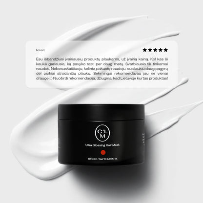 Nourishing hair mask with macadamia oil Ultra Glossing