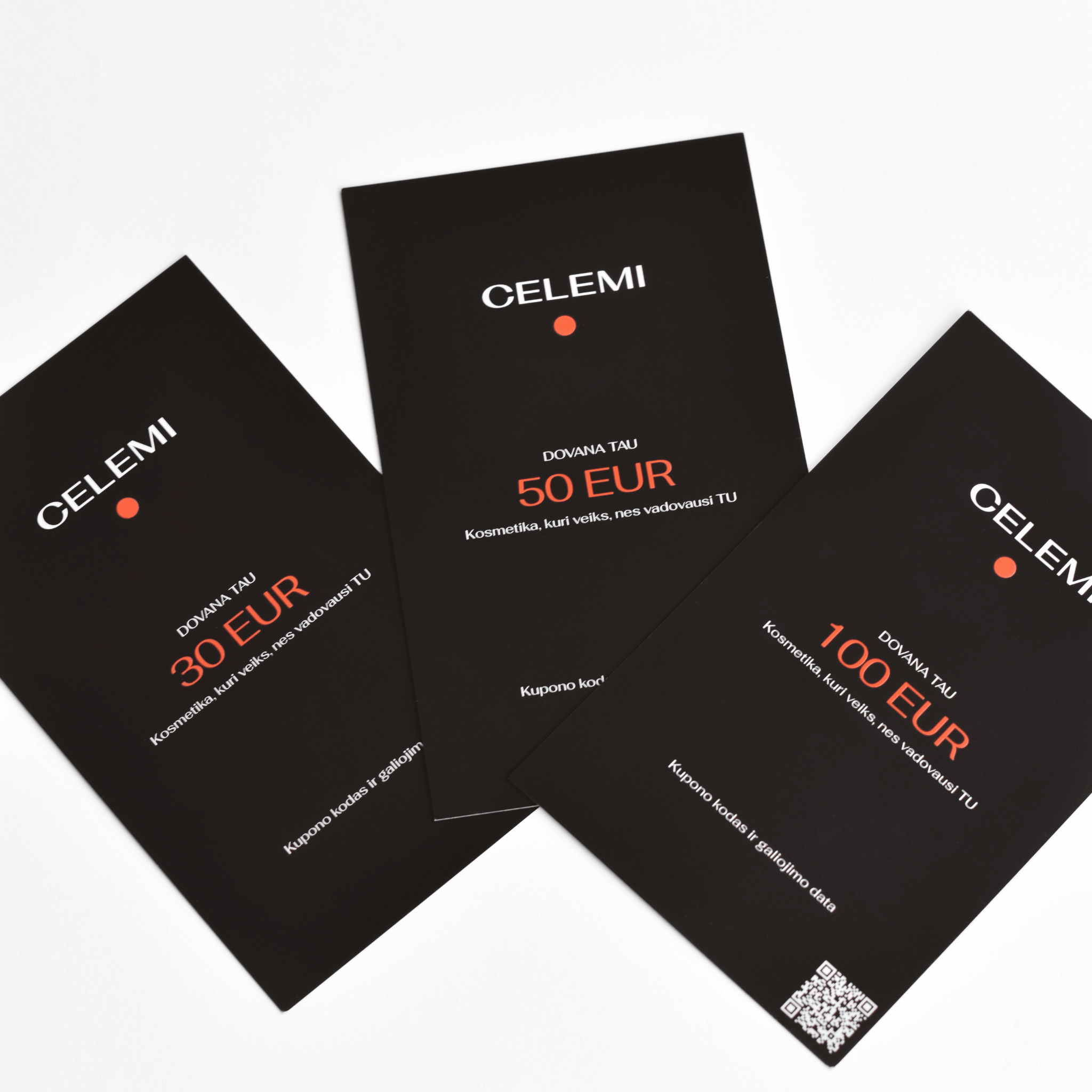 Fizinis dovanų kuponas