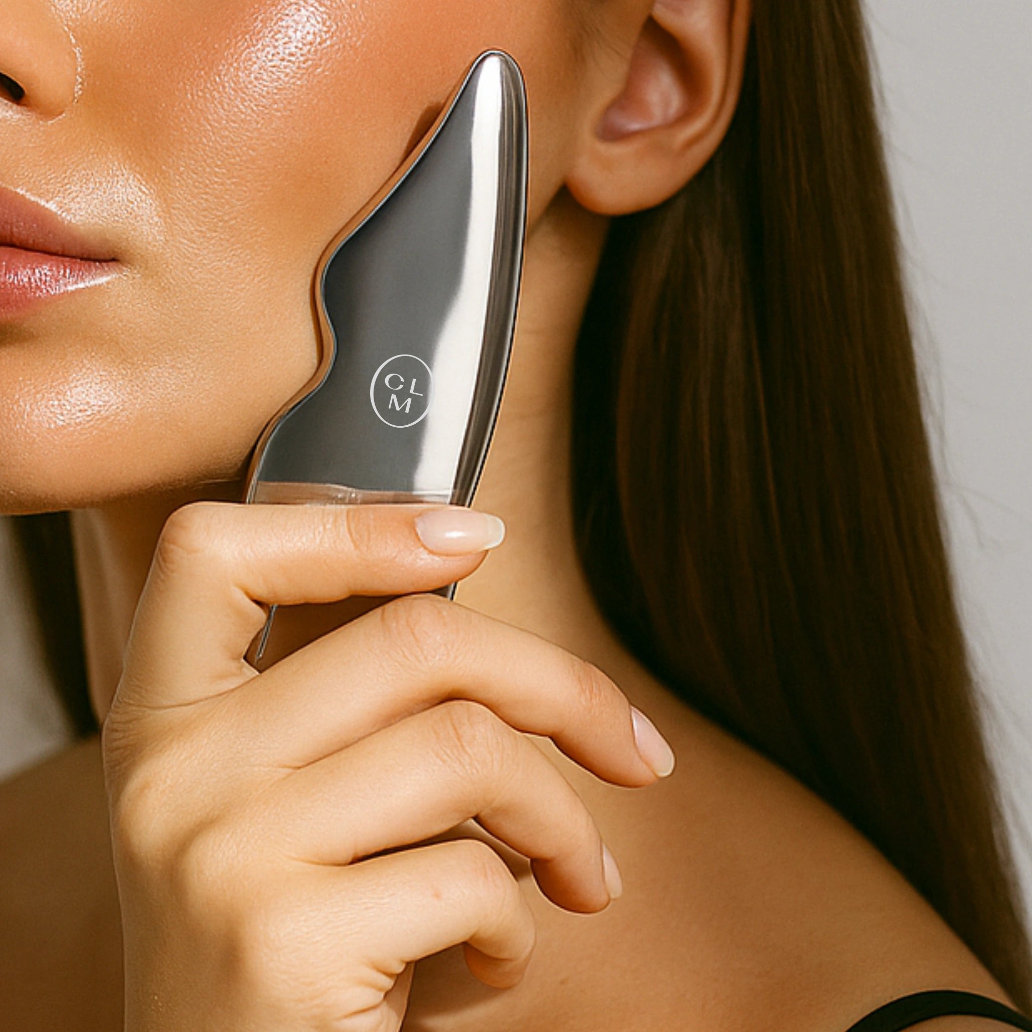 Veido, kaklo ir akies sričių masažinis Gua Sha Sculpt | Lift | Tone | Depuff