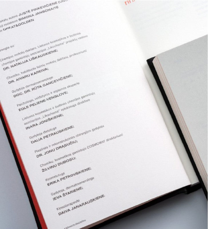 Unikali užrašinė - grožio planuotė "DISCIPLINA"